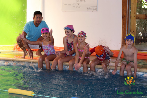 Curso de natación intensivo 2018 en clínica Los Canelos, Rancagua