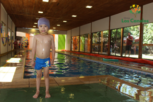 Curso de natación intensivo 2018 en clínica Los Canelos, Rancagua