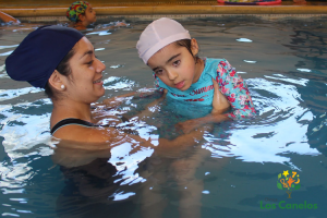 Curso de natación intensivo 2018 en clínica Los Canelos, Rancagua