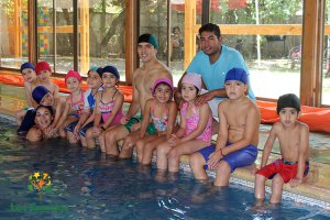 Curso de natación intensivo 2018 en clínica Los Canelos, Rancagua