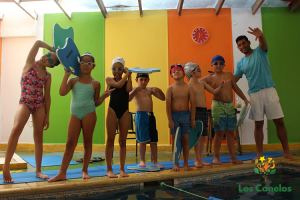 Curso de natación intensivo 2018 en clínica Los Canelos, Rancagua