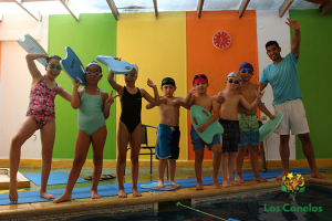 Curso de natación intensivo 2018 en clínica Los Canelos, Rancagua