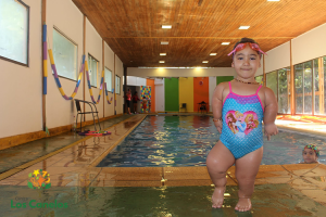 Curso de natación intensivo 2018 en clínica Los Canelos, Rancagua