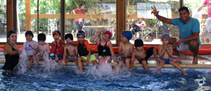 Curso de natación intensivo 2018 en clínica Los Canelos, Rancagua